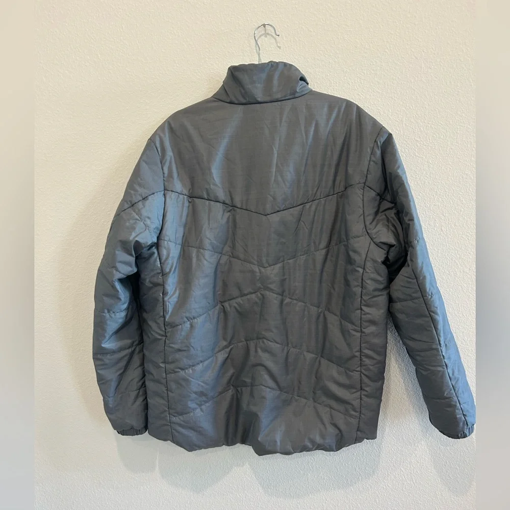 Adidas Men's Charcoal Puffer Jacket